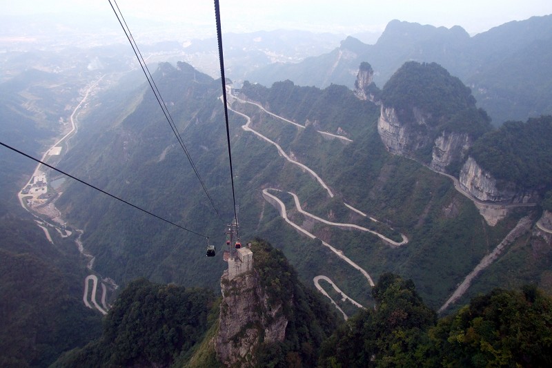 Zhangjiajie Tianmen Mountain Cableway